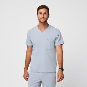 Figs Men’s Limited Edition Dusty Blue Large Scrub Set